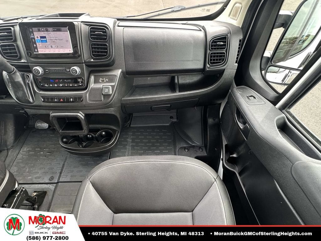 2025 RAM ProMaster 2500 Cargo Van Tradesman High Roof 159" WB w/Pass Seat