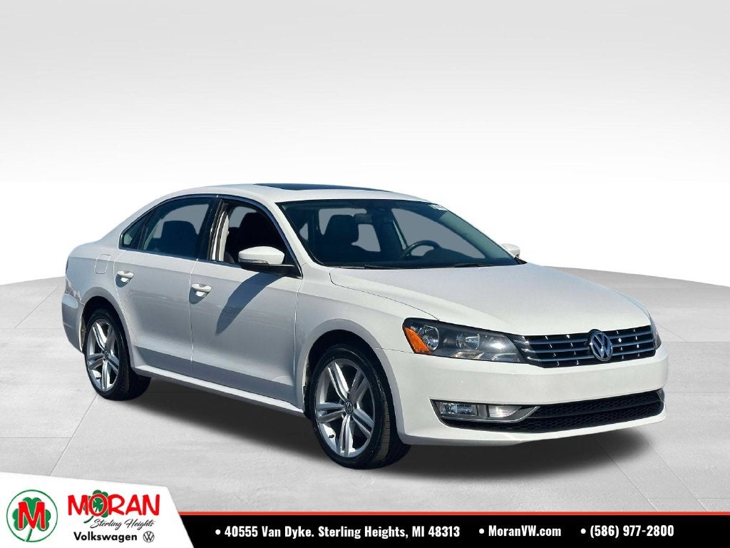 2013 Volkswagen Passat V6 SE w/Sunroof