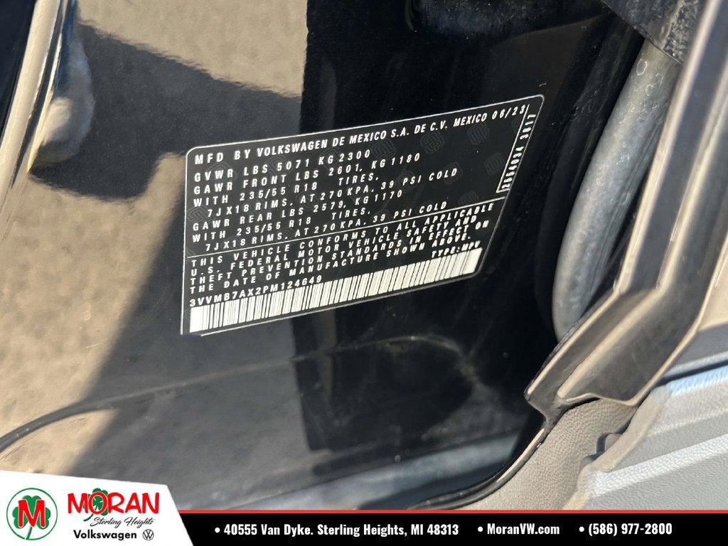 2023 Volkswagen Tiguan 2.0T SE