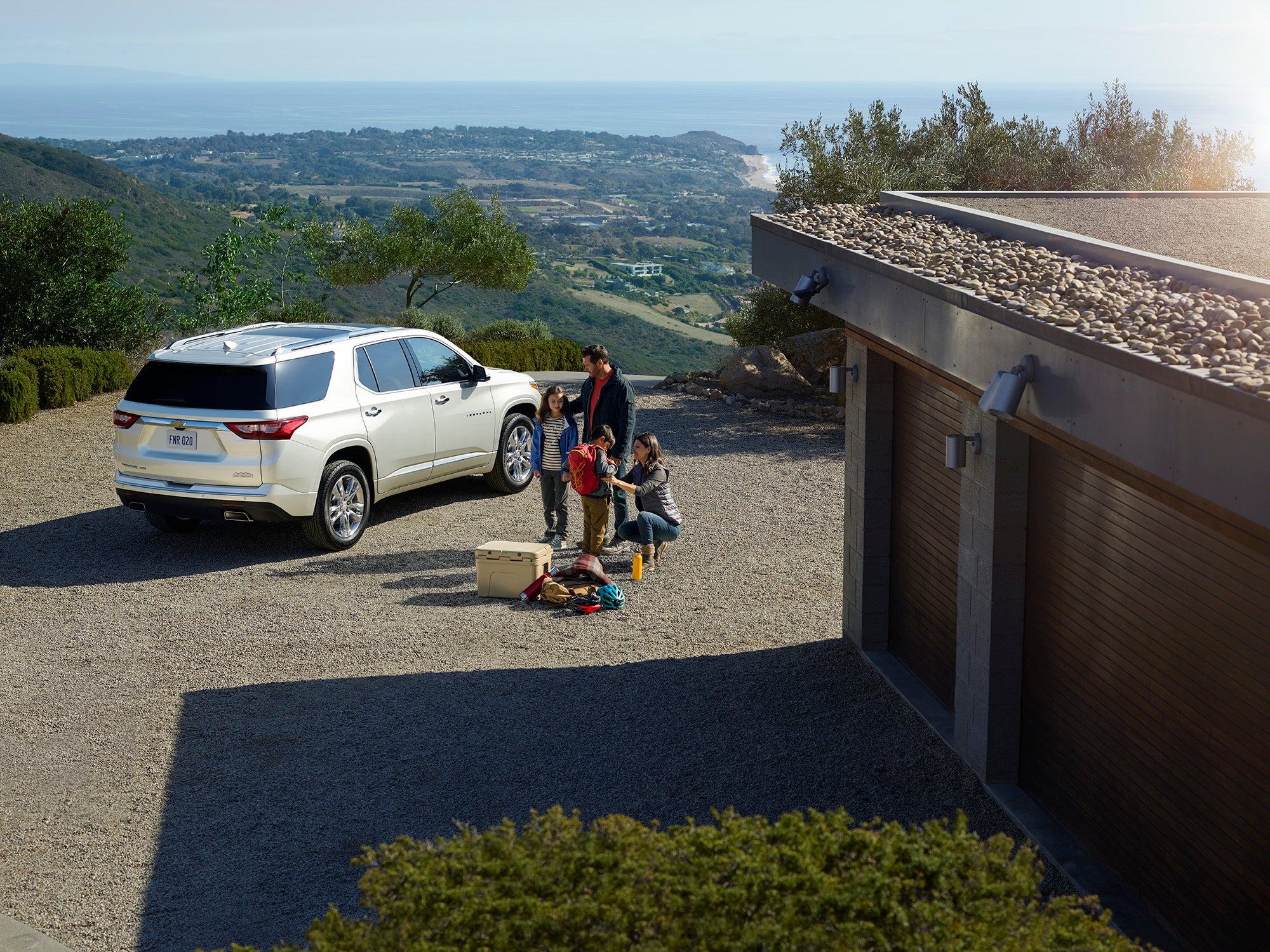White 2020 Chevy Traverse